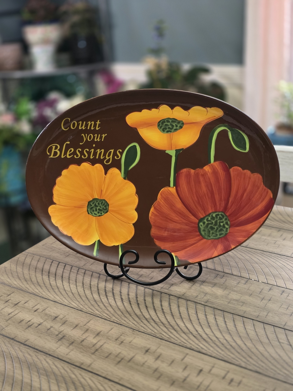 Cracker Barrel White Oval Serving Platter